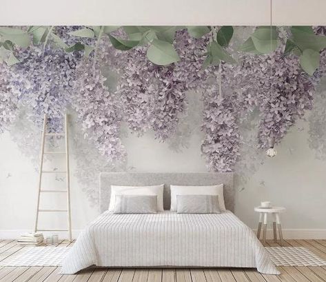 Light lavender bedroom