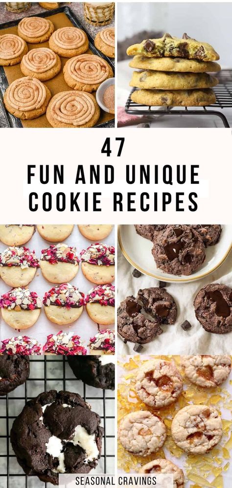 Fun Holiday Cookie Recipes, Different Christmas Cookie Recipes, Cookie Box Cookies, Cookie Flavor Combinations, Cookies For Parties, Popular Cookie Flavors, Fun Chocolate Chip Cookies, Impressive Baking Recipes, Popular Cookies Recipes