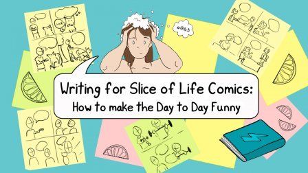 Writing for Slice of Life Comics: How to make the day-to-day funny #Sponsored Slice Of Life Comic Ideas, How To Write Slice Of Life, Writing Slice Of Life, Slice Of Life Story Ideas, Slice Of Life Comic, Writing Things, Life Comics, Graphics Design Ideas, Online Class