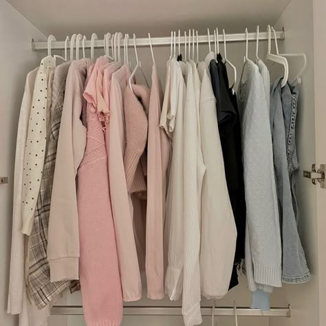 Wordroab Aesthetic, Coquette Closet Aesthetic, Vision Board Wardrobe, Pink Closet Aesthetic, Organized Closet Aesthetic, Closet Vision Board, Clothes Vision Board, Vibes Coquette, Clothes Coquette