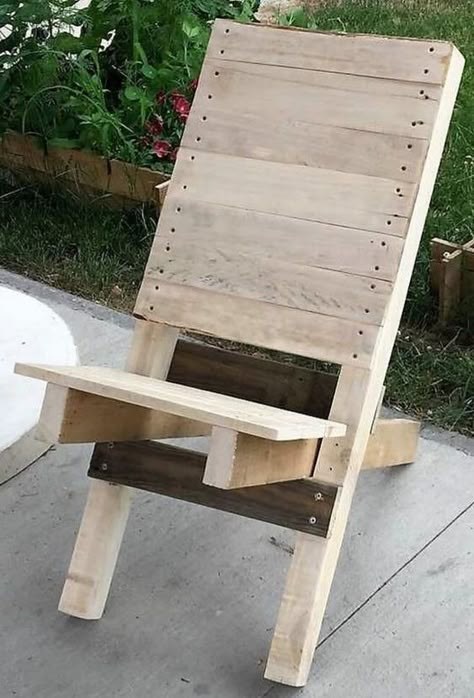 Z Palette, Diy Pallet Sofa, Pallet Chair, Lawn Chair, Pallet Decor, Diy Holz, Wood Pallet Projects, Diy Wood Projects Furniture, Diy Pallet Projects