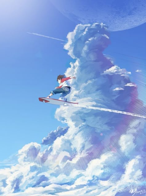 Eureka Seven, Sky Island, Animes Emo, Naruto And Sasuke Wallpaper, Scene Drawing, Autumn Illustration, Fantasy Props, New Fantasy, Character Poses