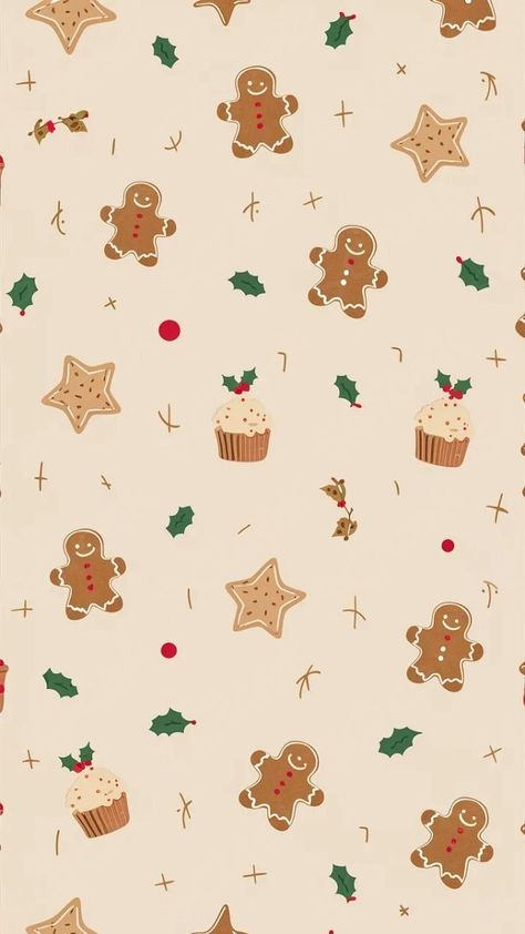 Cute Christmas Wallpaper Gingerbread, Christmas Phone Wallpaper Gingerbread, Cute Gingerbread Wallpaper, Gingerbread Phone Wallpaper, Ginger Bread Wallpapers, Gingerbread Wallpaper Iphone, Christmas Wallpaper Gingerbread, New Years Wallpapers Aesthetic, Gingerbread Wallpaper