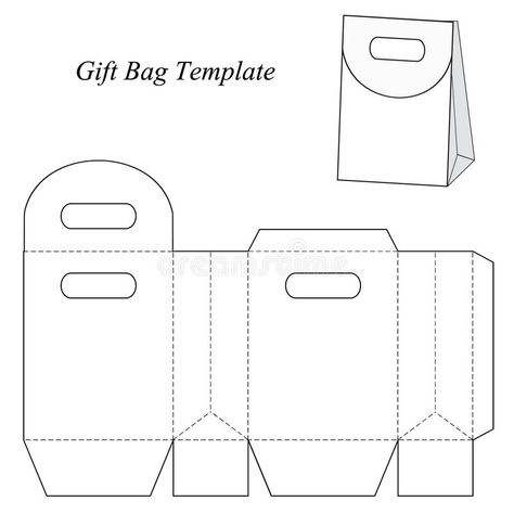 Cute Box Template, Suitcase Template, Box With Lid Template, Paper Bag Template, Gift Bag Design, Box Templates Printable Free, Candy Box Template, Gift Bag Templates, Template Box