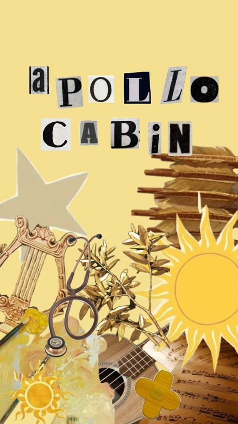 Cabin 7 Wallpaper, Apollo Cabin Aesthetic, Cabin 7 Aesthetic, Cabin 7 Apollo, Children Of Apollo, Child Of Apollo, Cabin Aesthetics, Apollo Aesthetic, Apollo Greek