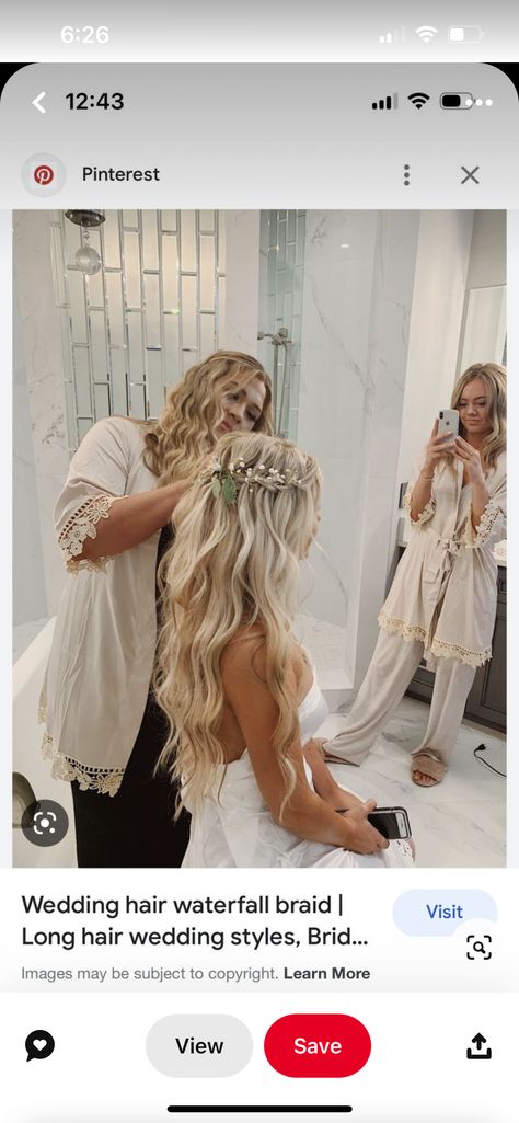 Mermaid Wedding Hair, Boho Wedding Hair Half Up, Beachy Wedding Hair, Curled Wedding Hair, Wedding Hairstyles 2023, Bride Hair Down, Wedding Hair Extensions, Blonde Wedding Hair, Bridal Hair Down