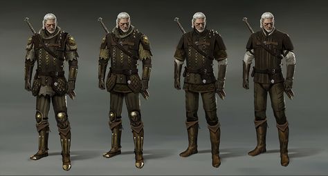 ArtStation - The Witcher 3: Gryphon Armor, Marek Madej Witcher Character Design, Witcher 3 Armor, The Witcher Concept Art, Witcher Concept Art, Witcher Armor, Witcher Art, Fantasy Role Playing, Witcher 3 Wild Hunt, Geralt Of Rivia