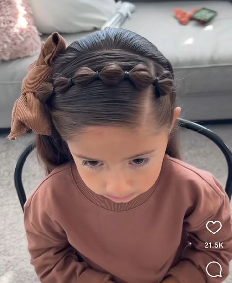 Picture Day Toddler Hairstyles, Thanks Giving Hair Styles For Kids, Cute Hair Styles For Kindergarten, Baby Girl Christmas Hairstyles, Hairstyles For Prek, Character Day At School Ideas Kids, Thanksgiving Girls Hairstyles, Hairstyles For Dance Pictures, Wedding Hairstyles For Little Kids