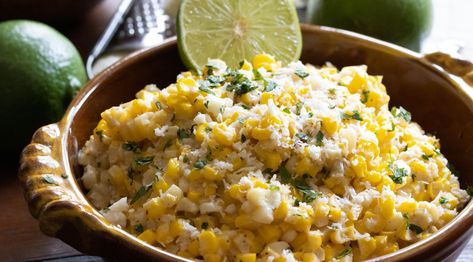 Elote – Mexican Elote A Sublime Side Dish Mexican Corn In A Cup, Diet Side Dishes, Mexican Side Dish, Corn In A Cup, Elote Recipe, Mexican Street Corn Recipe, Street Corn Recipe, Brisket Rub, Mexican Sauce