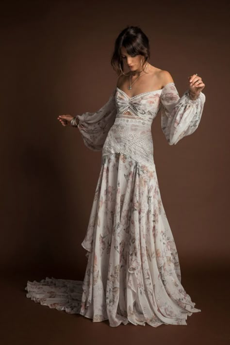 Bohemian Schick, Rue De Seine Wedding Dress, Fest Outfits, Mode Hippie, Wild Heart, Bohemian Wedding Dress, Bohemian Wedding Dresses, فستان سهرة, Beauty Dress