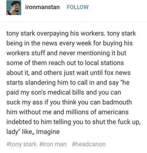 Tony Stark Incorrect Quotes, Tony Stark Tumblr, Tony Stark Cute, Tony Stark Headcanon, Marvel Tony Stark, Tony Stark Comic, Marvel Headcanon, Funny Marvel Memes, Dc Memes