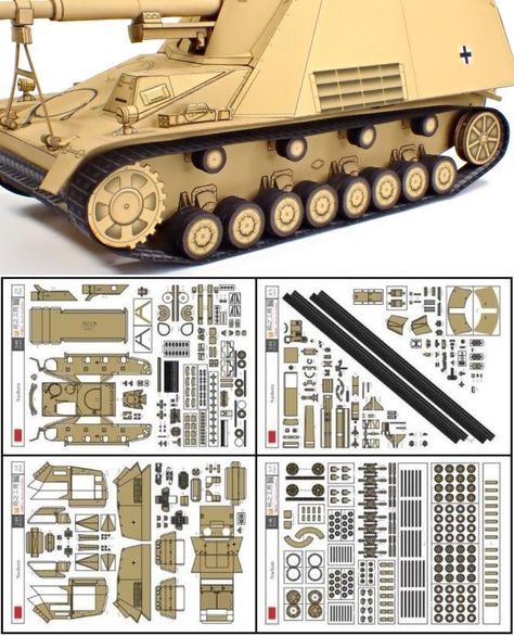 Paper Tanks Template, Papercraft Printable Free Paper Models, Tank Papercraft, Papercraft Templates Printables, Paper Tanks, Papercraft Download, Free Paper Models, Cardboard Model, Diy Tank