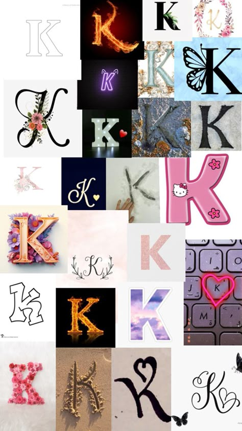 A wallpaper for the letter K