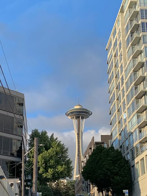 Seattle Space Needle Aesthetic, Living In Seattle Aesthetic, Downtown Seattle Aesthetic, Seattle Aesthetic Summer, Seattle Washington Aesthetic, Citylife Aesthetic, Seattle Lifestyle, Today Tonight Tomorrow, Seattle Aesthetic