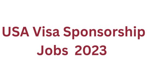 USA Visa Sponsorship Jobs 2023 Online Apply | Work Visa USA - Dr Asma Jabeen Visa Usa, Usa Visa, Visa Sponsorship, Amazon Jobs, International Jobs, Different Careers, Career Fields, Travel Visa, Beautiful Blonde Hair