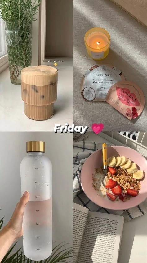 Hydrated Aesthetic, Weekend Selfcare, Aesthetic Weekend, Resep Diet, Instagram Creative Ideas, Healthy Food Dishes, Days Like This, Healthy Motivation, Healthy Lifestyle Motivation