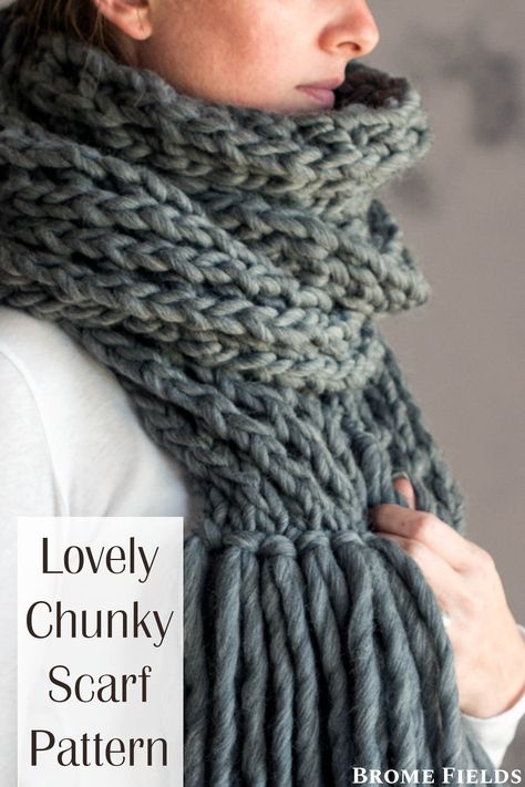 Chunky Knit Hat And Scarf Pattern Free, Knit Chunky Scarf Pattern, Herringbone Knit Scarf Free Pattern, Drop Knitting Patterns, Knitted Cowl Scarves Scarf Patterns, Chunky Infinity Scarf Knit Pattern, Loose Knit Scarf Pattern, Chunky Wool Scarf Knitting Pattern, Chunky Knitted Scarf Pattern