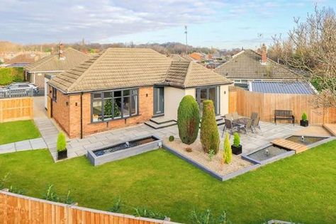 Fireman transforms drab 1950s bungalow into dream home - and shares his top tips - Irish Mirror Online Bungalow Renovation Before And After, 1950s Bungalow, James Stuart, Mirrors Uk, Bungalow Renovation, Old Cottage, Bed Swing, Freezing Cold, Creature Comforts