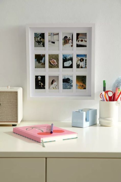 UO Home: Décor + Furnishings | Urban Outfitters Polaroid Picture Frame, Mini Picture Frames, Memory Frame, Instax Photos, Uo Home, Room Redo, Mirror Wall Art, Room Aesthetic, New Room