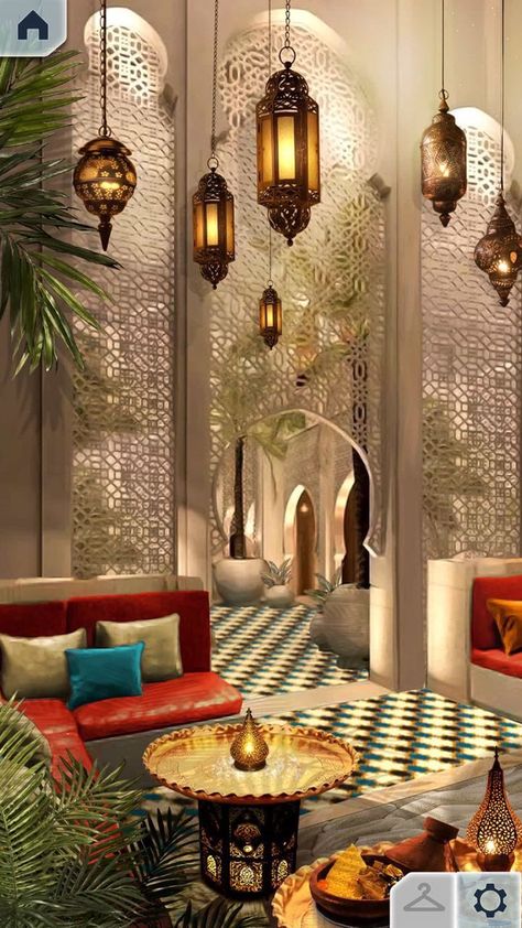 Arab world on Twitter: "Moroccan interior design, special vibes… " Dekorasi Maroko, Arabian Decor, Moroccan Interior Design, Arabic Decor, Moroccan Home Decor, Moroccan Homes, Moroccan Interiors, Arab World, Moroccan Design