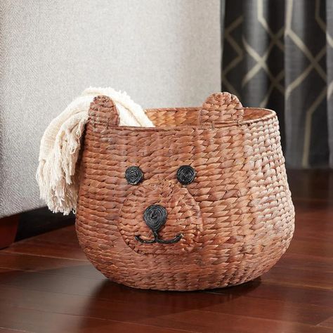 Discover great products at the best prices at Dealmoon. StyleWell Brown Teddy Bear Water Hyacinth Woven Decorative Basket. Price:$48.30 at The Home Depot Bear Nursery Boy, Teddy Bear Nursery Theme, Bear Themed Nursery, Bear Nursery Theme, Baby Bear Nursery, Retro Wallpapers, Statement Walls, Basket Light, Teddy Bear Nursery