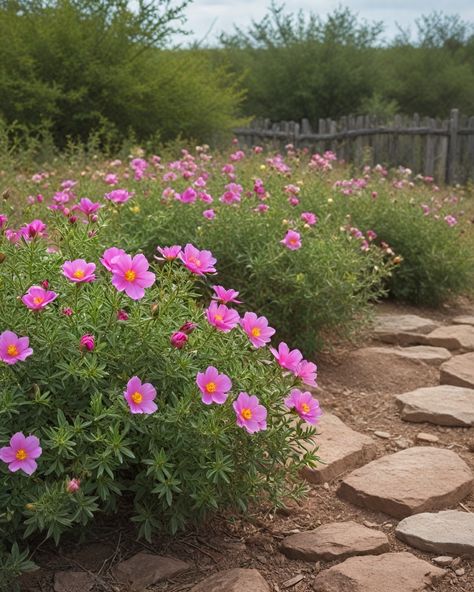 10 Best Shrubs For Texas Texas Rock Rose, Texas Flower Garden Ideas, Central Texas Backyard Landscaping, Zone 9 Gardening Texas, Texas Sage Landscape, Zone 9 Landscaping Texas, Texas Pool Landscaping, South Texas Landscaping Ideas, Texas Flower Beds Front Yards