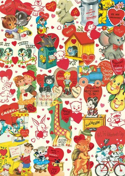 retro valentine wrapping paper Retro Valentine Cards, Paper Presentation, Valentine Poster, Be Mine Valentine, Vintage Valentine Cards, Vintage Wrapping Paper, Retro Kids, Valentines Wallpaper, My Funny Valentine