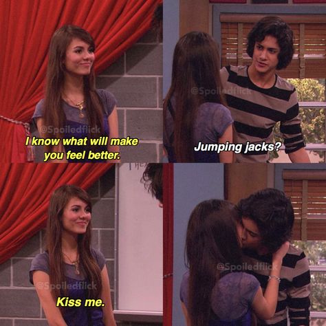 Victorious Quotes, Victorious Tv Show, Tori And Beck, Quotes From Tv Shows, Old Nickelodeon Shows, Old Nickelodeon, Victory Quotes, Icarly Victorious, Victorious Nickelodeon