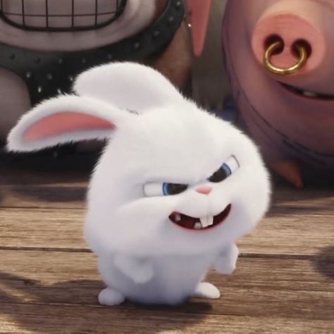 Snowball Rabbit, Vanellope Y Ralph, Walpapers Cute, Rabbit Wallpaper, Cute Bunny Cartoon, Bunny Wallpaper, Secret Life Of Pets, Cute Cartoon Images, Cute Cartoon Characters