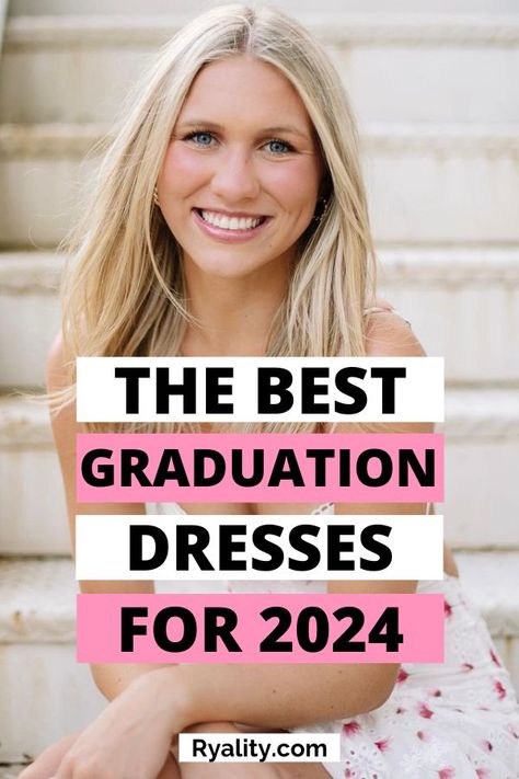 The black graduation dress ideas on this list are my absolute fav, def copying for my graduation University Graduation Outfit For Women, Graduation Dresses 2023, Graduation Dress Ideas University, Women Graduation Outfit, Graduation Dresses Black, College Graduation Outfit Ideas Dresses, Graduation Outfit Winter, High School Graduation Outfit Ideas, College Graduation Dress Ideas