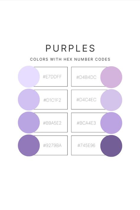 purple; purples; hex number codes; color palette; lavender Color Pallete Number, Google Calendar Color Scheme Purple, Aesthetic Hex Codes Purple, Purple Pallete Color Code, Website Color Palette Purple, Purple Color Palette Canva, Goodnotes Color Palette Purple, Aesthetic Purple Color Palette, Lavender Color Palette Hex Code