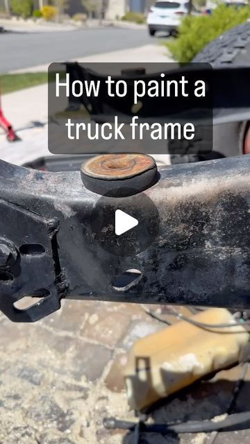 Biggest Little Trucks on Instagram: "How to paint a truck frame. Por 15 Cleaner Degreaser, Por 15 Metal Prep, Summit Racing Chassis Paint! #truckrestoration #classiccars #classictruck #classictrucks #fordf100" Truck Frames, Summit Racing, Classic Truck, A Truck, Classic Trucks, Big Little, How To Paint, Painting Frames, Classic Cars