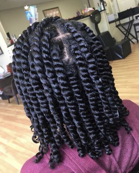 Juicy Twists! Black Twists, Lil Twist, Natural Hair Journey Growth, Flat Twists, 4c Hair Care, Cabello Afro Natural, Natural Twist, Long Hair Care, Natural Afro