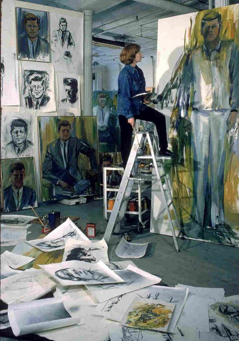 De Kooning Paintings, Elaine De Kooning, Lee Krasner, Willem De Kooning, David Hockney, Abstract Expressionist, Blade Runner, Famous Artists, Art Movement