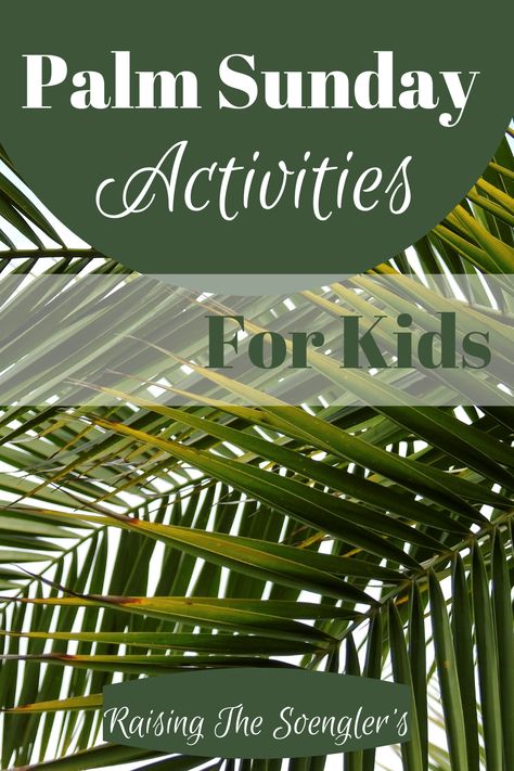 Teaching Children About Palm Sunday, Palm Sunday Easter Crafts, Palm Sunday Object Lesson Kids Church, Palm Sunday Celebration, Palm Sunday Activity For Kids, Easy Palm Sunday Craft, Palm Sunday Ideas For Church, Palm Sunday Word Search, Teaching Kids About Palm Sunday