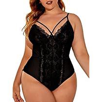 Lingerie Party, Plus Size One Piece, Teddy Bodysuit, Lingerie For Women, V Neck Bodysuit, Best Lingerie, Bodysuit Lingerie, Plus Size Lingerie, Lace Bodysuit