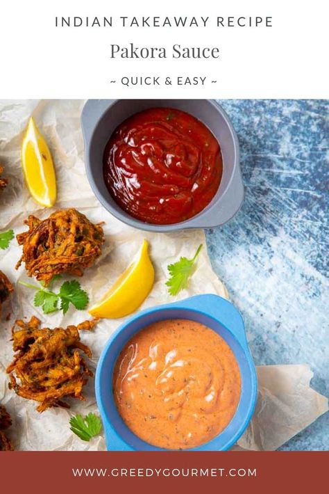 Try making this delicious and easy red pakora sauce recipe. It is one of the most popular sauces served with Indian side dishes like naans, rotis & keralas. | pakora sauce easy recipe | indian takeaway recipe | indian dipping sauce| how to make pakora sauce #sauce #pakorasauce #saucerecipes Pakora Dipping Sauce, Indian Sauces Recipes, Pakora Sauce, Indian Dipping Sauce, Salads Dressing, Food Preps, Indian Sauces, Indian Takeaway, Indian Side Dishes