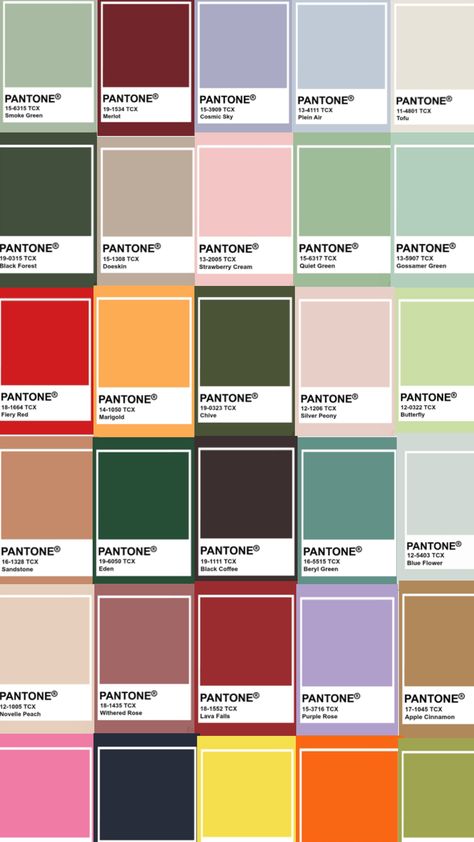 Pastel Swatches, Pantone Shade Card, Pantone Color Palette, Colour Shade Card, Pantone Tcx, Pantone Colours, Hijab Colors, Pantone Color Chart, Card Backgrounds