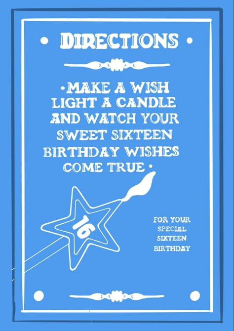 Sweet 16 Birthday Candles, 16 Wishes Candles Template, 16wishes Candles, 16 Wishes Template, Sixteen Wishes Candles, 16 Wishes Poster, 16 Wishes Aesthetic, 16 Candles Sweet 16, 16 Wishes Candles