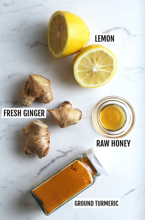 Get a healthy dose of antioxidants and boost your immune system with these delicious ginger turmeric shots with lemon and honey! Simple to make, these ginger shots are bursting with zesty flavor and add a pep to your step. #gingershotrecipe #gingershots #gingertumericshots #healthydrinks #detoxdrinks Ginger Drink For Inflammation, Ginger Turmeric Shot Recipe Blender, Lemon Ginger Turmeric Shots Frozen, Homemade Ginger Tumeric Shots, Morning Ginger Drink, Lemon Ginger Cinnamon Honey, Lemon Ginger Immunity Shots, Lemon Ginger Wellness Shots, Orange Ginger Immunity Shots