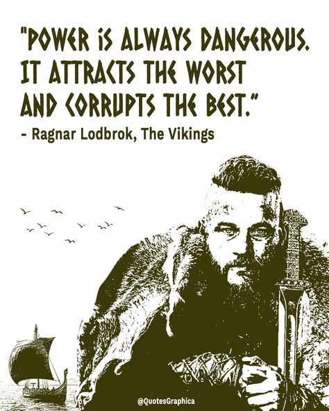 "Power is always dangerous. It attracts the worst and corrupts the best." | TV Show Quotes #History Absolute Power Corrupts Absolutely Quote, Quotes About Corruption, Power Corrupts Quotes, Corruption Quotes, Corrupt Quotes, Authority Quotes, Funny Dialogue, Lit Quotes, Absolute Power Corrupts Absolutely