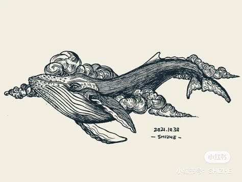 Ocean Space Tattoo, Whale Jumping Out Of Water Tattoo, Whale Sketch Tattoo, Whale Tattoo Design, Whale Tattoo, Sperm Whale Tattoo, Whale Breaching Tattoo, Cosmic Whale Tattoo, Space Whale Tattoo