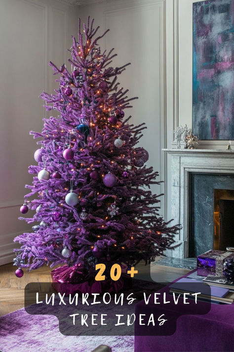 ✨ Discover the ultimate luxury for your holiday decor with these 20 spectacular velvet Christmas tree designs! Create a sophisticated statement piece that elevates your entire space. Click to unlock velvet styling secrets 🎄 #velvettree #christmasdecor #luxurydecor #holidaystyle #christmastree #elegantdecor #festivedecor Pink And Teal Christmas Tree, Jewel Tone Christmas Decor, Teal Christmas Tree, Velvet Christmas Tree, Christmas Tree Designs, Purple Christmas Tree, Teal Christmas, Decorating The Christmas Tree, Velvet Christmas