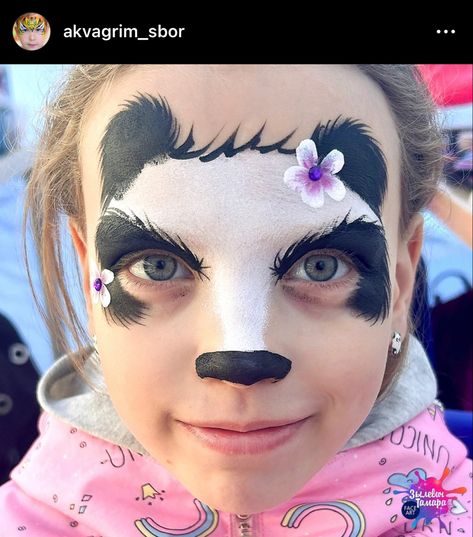 Sloth Face Paint, Polar Bear Face Paint, Japanese Face Paint, Panda Face Paint, Monkey Face Paint, Bear Face Paint, Polar Bear Face, Monkey Face, Face Paintings