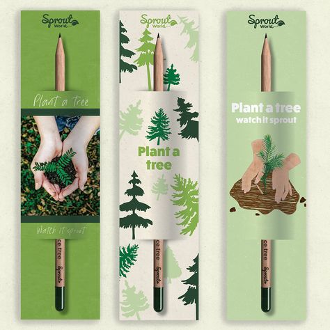 Our forests are essential to combating climate change and preventing biodiversity loss. Companies around the world are playing their part by supporting initiatives to conserve and restore degraded forests.🌲🌳🌲 Does your company have a tree-planting initiative to promote? If so, SproutWorld’s plantable spruce pencils are a simple, visual and memorable way to communicate your message. See our single card sleeve designs for inspiration. 🌳🌱💚 Paper Zine, Plantable Pencil, Seed Pencil, Biodiversity Loss, Plant A Tree, Seed Paper, Card Sleeve, Ways To Communicate, Your Message