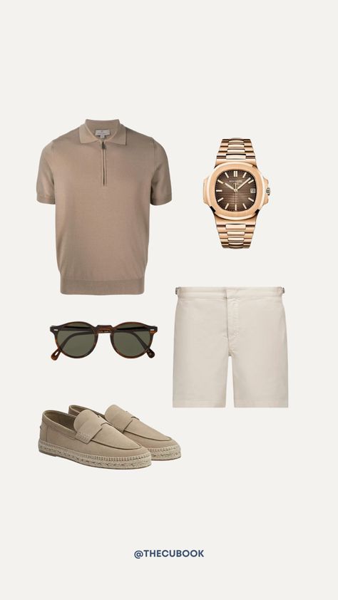 Old Money Outfits Men Summer Polo, Mens Smart Casual Outfits, Mens Summer Outfits, Classy Outfits Men, Mens Casual Outfits Summer, Mens Casual Dress Outfits, Men Stylish Dress, Guys Clothing Styles, Neue Outfits