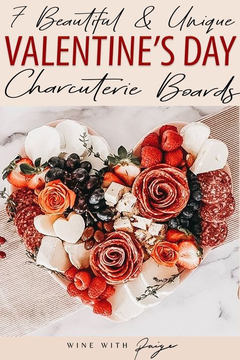 Valentine’s Charcuterie, Heart Shape Charcuterie Board, Valentines Day Boards, Valentine's Charcuterie Board, Charcuterie Board Ideas Valentines Day, Valentines Board Ideas, Heart Shaped Charcuterie Board, Valentine’s Day Charcuterie Board, Valentines Cheese Board