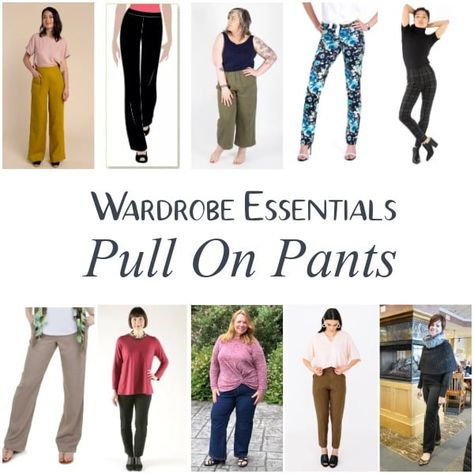 Pull On Pants When we think Pull On Pants, the first thing that comes to mind is sweatpants, yoga pants or leggings. Well, pull on pa.... Post from the PatternReview.com online sewing community blog. Pull On Pants Pattern, Fitted Pull-on Full Length Pants, Versatile Fitted Pull-on Pants, Full Length 4-way Stretch Pull-on Pants, Mid-rise 4-way Stretch Pull-on Pants, Stretch Cotton Pull-on Pants, Trouser Pants Pattern, Yoga Pants Pattern, Pants Pattern Free