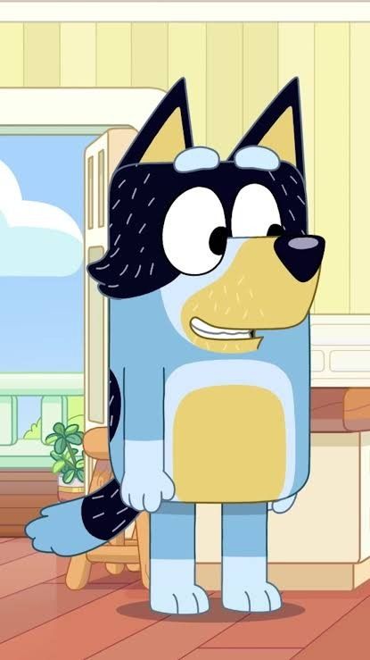 Bandit Bluey, Bluey Bandit, Bandit Heeler, Bluey Characters, Bluey Dad, Bingo Funny, Small Sketchbook, Bluey Family, Adventure Time Marceline