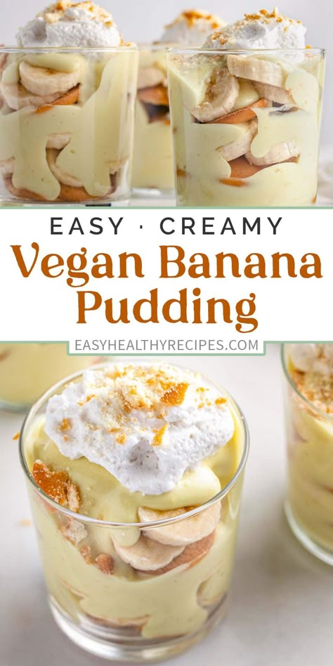 Cashew Pudding Vegan, Vegan Vanilla Pudding Recipe, Vegan Creamy Desserts, Vegan Ambrosia Salad, Dairy Free Vanilla Pudding, Copycat Vegan Recipes, Best Vegan Dessert Recipes, Vegan Friendly Desserts, Vegan Bariatric Recipes